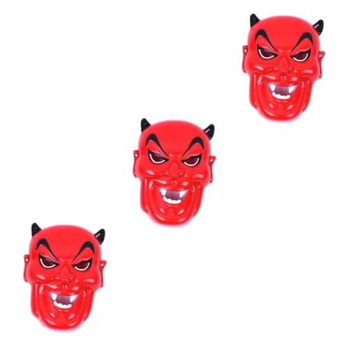 Vaguelly 3st Halloween-maske Partyzubehör Horror-maske Partybedarf von Vaguelly