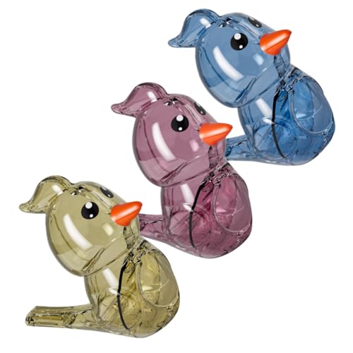 Vaguelly 3st Pfeifen Sensor Con Schiebepfeifen Durchsichtiges Vogelpfeifenspielzeug Vogelpfeifen Für Party Auto Wind Zwitschern Vogelpfeife Kräuseln Plastik von Vaguelly