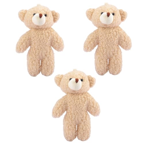Vaguelly 3st Schlüsselanhänger Bär Plüschpuppe Bärenpuppe Cartoon -schlüsselbund Kuscheltiere Anhänger Plüschtier Bär Gefüllte Puppe Plüsch-bärentaschen-anhänger Beige Pp Baumwolle Vaguelly 3st Schlüsselanhänger Bär Plüschpuppe Bärenpuppe Cartoon -schlüsselbund Kuscheltiere Anhänger Plüschtier Bär Gefüllte Puppe Plüsch-bärentaschen-anhänger Beige Pp Baumwolle von Vaguelly