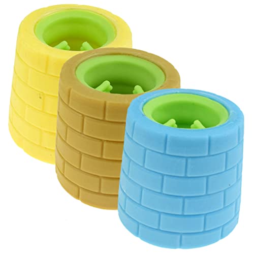 Vaguelly 3stücke Frosch Squeeze Spielzeug Stretchy Stress Spielzeug Druckentlastungsspielzeug Für Erwachsene Entspannung Relief Partygeschenke von Vaguelly