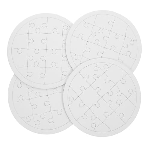 Vaguelly 4 Blätter Leere Puzzleteile für DIY Graffiti Bögen Blanko Puzzles zum Ausmalen und Basteln für Kreative Projekte und Spielspaß Vaguelly 4 Blätter Leere Puzzleteile für DIY Graffiti Bögen Blanko Puzzles zum Ausmalen und Basteln für Kreative Projekte und Spielspaß von Vaguelly