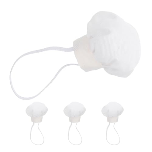Vaguelly 4 Mini-Kochmützen für 10–15 cm große Puppen. Kleines Puppenzubehör. Weiße Bäckermütze für Rollenspiele, Puppenhaus-Party-Dekoration und DIY-Bastelprojekte Vaguelly 4 Mini-Kochmützen für 10–15 cm große Puppen. Kleines Puppenzubehör. Weiße Bäckermütze für Rollenspiele, Puppenhaus-Party-Dekoration und DIY-Bastelprojekte von Vaguelly