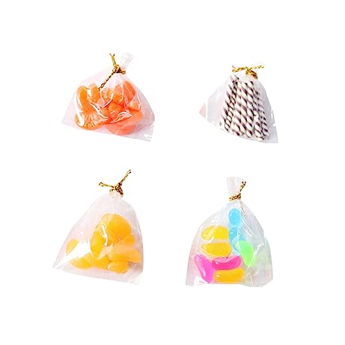 Vaguelly Mini-Lebensmittel-Modell-Sets 4er-Pack Mini-Snacks-Tasche Für Jungen Und Mädchen Zum Spielen Im Puppenhaus Miniatur-lebensmittelspielzeug Dekoratives Zubehör Vaguelly Mini-Lebensmittel-Modell-Sets 4er-Pack Mini-Snacks-Tasche Für Jungen Und Mädchen Zum Spielen Im Puppenhaus Miniatur-lebensmittelspielzeug Dekoratives Zubehör von Vaguelly
