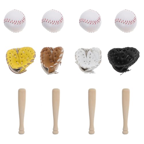 Vaguelly 4 Sätze Baseball-Modell Dekorativer Mini-Baseball Mini-baseballschläger- Schlüsselketten Mini-baseballanzug-Modelle Mini-Baseball-schlüsselanhänger DIY-versorgung Leder Vaguelly 4 Sätze Baseball-Modell Dekorativer Mini-Baseball Mini-baseballschläger- Schlüsselketten Mini-baseballanzug-Modelle Mini-Baseball-schlüsselanhänger DIY-versorgung Leder von Vaguelly