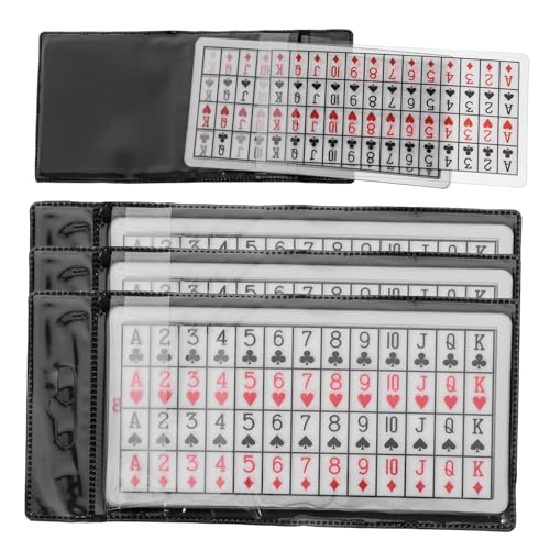 Vaguelly 4 Sätze Magische Requisiten Pokerkarten- Herausforderungsanzeige Spiele Zauberer-Kartenspiel Die Plastikkarte Tricks Schachbrett Festival-Requisiten Spielkarte PVC Vaguelly 4 Sätze Magische Requisiten Pokerkarten- Herausforderungsanzeige Spiele Zauberer-Kartenspiel Die Plastikkarte Tricks Schachbrett Festival-Requisiten Spielkarte PVC von Vaguelly