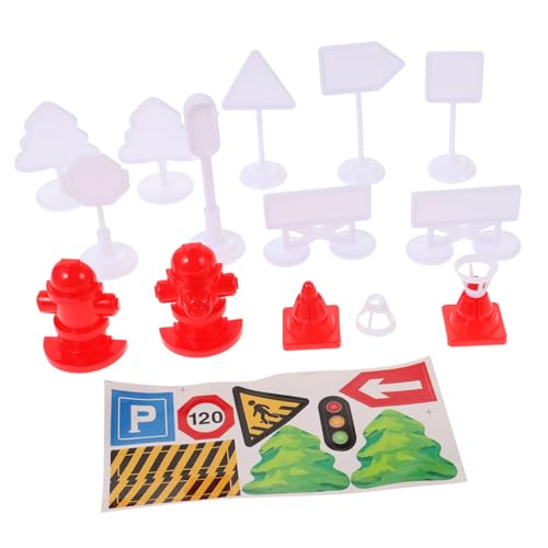 Vaguelly 4 Sätze Mini-Verkehrsschild-Barrikaden Straßenband Straßensperrschilder verkehrszeichen verkehrszeichen Mini-Verkehrsbarriere Miniatur Barrikade Plastik Vaguelly 4 Sätze Mini-Verkehrsschild-Barrikaden Straßenband Straßensperrschilder verkehrszeichen verkehrszeichen Mini-Verkehrsbarriere Miniatur Barrikade Plastik von Vaguelly