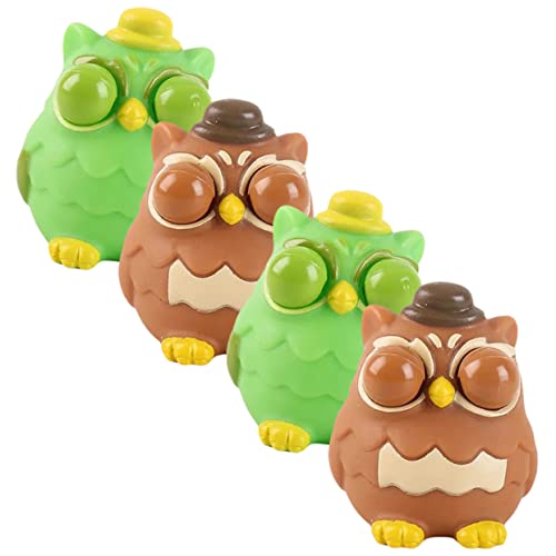 Vaguelly 4 Stck. Pop-Eyed Eule für kinderspielzeug spielsachen Eulen-Squeeze- für Eulen-Squeeze- zum Stressabbau PVC Vaguelly 4 Stck. Pop-Eyed Eule für kinderspielzeug spielsachen Eulen-Squeeze- für Eulen-Squeeze- zum Stressabbau PVC von Vaguelly