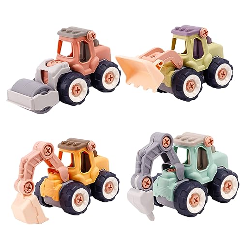 Vaguelly 4 Stück Baufahrzeug Kranwagen -mülltonne Spielzeugautos Auto Kinderspielzeug Outdoor- Für Kran Für Plastik Vaguelly 4 Stück Baufahrzeug Kranwagen -mülltonne Spielzeugautos Auto Kinderspielzeug Outdoor- Für Kran Für Plastik von Vaguelly