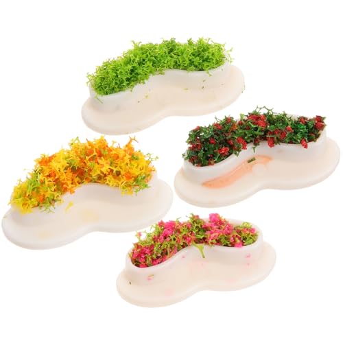 Vaguelly Miniatur Blumenbeetbank 4 Stücke Puppenhausmöbel Kleiner Bank für Miniatur Garten und Landschaftsdekoration Zartes Design für Sandtische und Modelleisenbahnen Vaguelly Miniatur Blumenbeetbank 4 Stücke Puppenhausmöbel Kleiner Bank für Miniatur Garten und Landschaftsdekoration Zartes Design für Sandtische und Modelleisenbahnen von Vaguelly