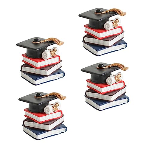 Vaguelly Eleganter Tortenaufsatz Zum Schulabschluss Buchornamente Geburtstagstorte Dekoration Cupcake-ornamente Studentenkuchen- Party-ornament 4 Stück Vaguelly Eleganter Tortenaufsatz Zum Schulabschluss Buchornamente Geburtstagstorte Dekoration Cupcake-ornamente Studentenkuchen- Party-ornament 4 Stück von Vaguelly
