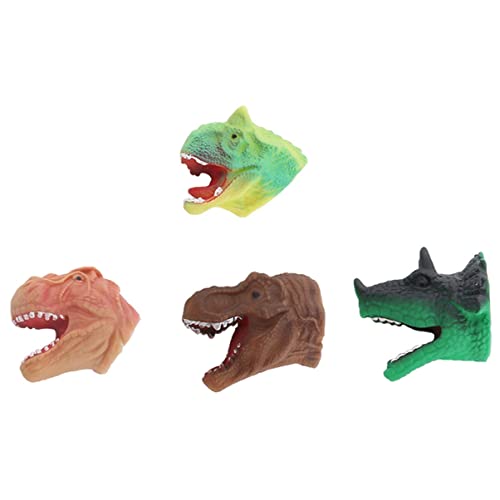 Vaguelly 4 Stück Dinosaurier-Handpuppe für kinderspielzeug Fingerpuppen Children Toys Tiere Fingerpuppen Dinosaurier-Finger- Plastik Vaguelly 4 Stück Dinosaurier-Handpuppe für kinderspielzeug Fingerpuppen Children Toys Tiere Fingerpuppen Dinosaurier-Finger- Plastik von Vaguelly