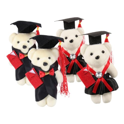 Vaguelly Graduierung Bär Kuscheltiere 4 Stücke Mini Blume Bär Puppen Weiche Plüsch Spielzeug Für Vaguelly Graduierung Bär Kuscheltiere 4 Stücke Mini Blume Bär Puppen Weiche Plüsch Spielzeug Für von Vaguelly