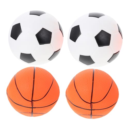 Vaguelly 4 Stück Fußball-Basketball- Basketballkorb Kinderspiele Mini-Basketball Golfbälle für kinderspielzeug basketack Kinderbälle Kinderbasketball PVC Vaguelly 4 Stück Fußball-Basketball- Basketballkorb Kinderspiele Mini-Basketball Golfbälle für kinderspielzeug basketack Kinderbälle Kinderbasketball PVC von Vaguelly