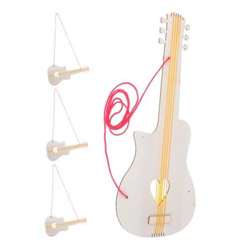 Vaguelly 4 Stücke Kinder Holz Gitarre Spielzeug Malerei Crafting Musik Bildung Spielzeug Für Kinder Vaguelly 4 Stücke Kinder Holz Gitarre Spielzeug Malerei Crafting Musik Bildung Spielzeug Für Kinder von Vaguelly