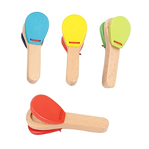 Vaguelly 4 Stück Griffkastagnetten Instrumente Mini Musikspielzeug Kinderspielzeug Einfaches Schlaginstrument Musikspielzeug Musik Lernspielzeug Frühpädagogisches Kastagnettenspielzeug Vaguelly 4 Stück Griffkastagnetten Instrumente Mini Musikspielzeug Kinderspielzeug Einfaches Schlaginstrument Musikspielzeug Musik Lernspielzeug Frühpädagogisches Kastagnettenspielzeug von Vaguelly