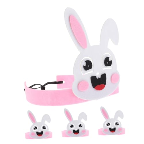Vaguelly 4 Stück Hasenkopfschmuck Für Rollenspielende Hasen Kaninchen Für Kleine Weiße Hasen-stirnbänder Stirnband Stirnbänder Cartoon-kissen Cartoon-stirnbänder Vlies Vaguelly 4 Stück Hasenkopfschmuck Für Rollenspielende Hasen Kaninchen Für Kleine Weiße Hasen-stirnbänder Stirnband Stirnbänder Cartoon-kissen Cartoon-stirnbänder Vlies von Vaguelly