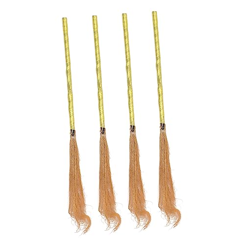 Vaguelly 4 Stück Hexenbesen natürlicher kleiner Besen Halloween-Cosplay-Zubehör Vintage-Besen halloween halloween mitgebsel Hausbedarf kreativer Halloween-Besen Heu Vaguelly 4 Stück Hexenbesen natürlicher kleiner Besen Halloween-Cosplay-Zubehör Vintage-Besen halloween halloween mitgebsel Hausbedarf kreativer Halloween-Besen Heu von Vaguelly