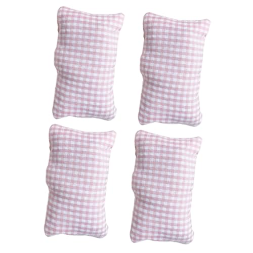 Vaguelly 4 Stück Kleines Kissen Für Puppenhaus Reisekissen Desktop-mini-hausdekoration Memory-Schaum-Reisen Liege Kleines Kissenmodell Bett Kissen Werfen Miniatur Pp Baumwolle Vaguelly 4 Stück Kleines Kissen Für Puppenhaus Reisekissen Desktop-mini-hausdekoration Memory-Schaum-Reisen Liege Kleines Kissenmodell Bett Kissen Werfen Miniatur Pp Baumwolle von Vaguelly