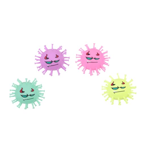 Vaguelly 4 Stück Kreative Stress Spielzeuge Dehnbares für Erwachsene zum Stressabbau Entspannung Mischfarben Fidget Toy für Unterhaltungszwecke von Vaguelly