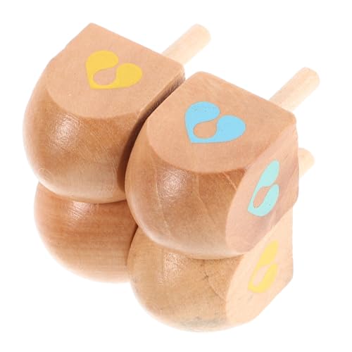 Vaguelly Blanko-chanukka-Spielzeug Aus Holz 4 Stück Für Kinder Neuartiges Lernspielzeug Handkreisel Standardgröße Natürlich Bemaltes Holzspielzeug Vaguelly Blanko-chanukka-Spielzeug Aus Holz 4 Stück Für Kinder Neuartiges Lernspielzeug Handkreisel Standardgröße Natürlich Bemaltes Holzspielzeug von Vaguelly