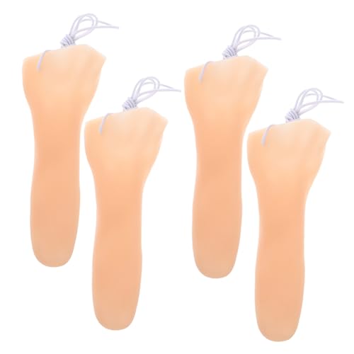 Vaguelly 4 Stück Künstliche Lange Nase Requisiten für Halloween Cosplay und Karneval Realistische Falsche Nase für Kostümparty Lustige und Leichte Accessoires Vaguelly 4 Stück Künstliche Lange Nase Requisiten für Halloween Cosplay und Karneval Realistische Falsche Nase für Kostümparty Lustige und Leichte Accessoires von Vaguelly