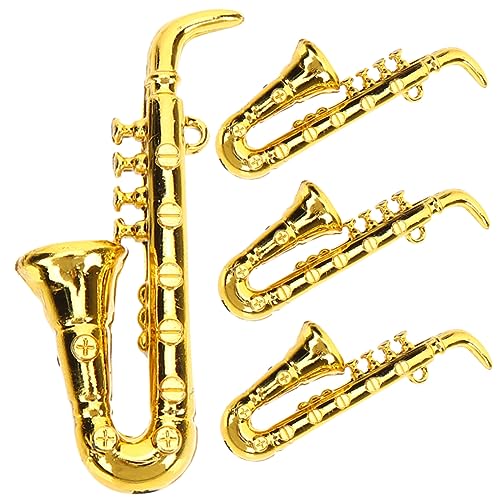 Vaguelly 4 Stück Mini-Saxophon Modell für Musikinstrumente Miniatur-Blasinstrumente-Modelle Musical Kind winzig Finger Miniatur-Saxophon Mini-Musikinstrumente Plastik Golden Vaguelly 4 Stück Mini-Saxophon Modell für Musikinstrumente Miniatur-Blasinstrumente-Modelle Musical Kind winzig Finger Miniatur-Saxophon Mini-Musikinstrumente Plastik Golden von Vaguelly