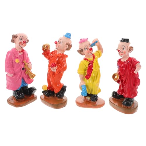 Vaguelly 4 Stück Miniatur Clown Figuren Mini Clown Figuren Miniatur Clown Figuren Lustige Clown Dekoration Harz Figuren Clown Bastelarbeiten Miniatur Clown Ornamente Vaguelly 4 Stück Miniatur Clown Figuren Mini Clown Figuren Miniatur Clown Figuren Lustige Clown Dekoration Harz Figuren Clown Bastelarbeiten Miniatur Clown Ornamente von Vaguelly