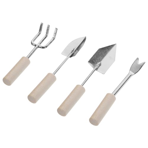 Vaguelly 4 Stück Miniatur Gartenwerkzeug Set Teiliges Puppenhaus Zubehör für Mini Garten Hochwertige Dekoration für Miniatur Szenen für Kreative Gestaltung Vaguelly 4 Stück Miniatur Gartenwerkzeug Set Teiliges Puppenhaus Zubehör für Mini Garten Hochwertige Dekoration für Miniatur Szenen für Kreative Gestaltung von Vaguelly