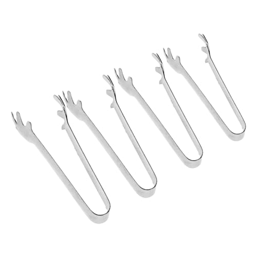 Vaguelly Miniatur-küchenzubehör Für Puppenhäuser 4er-Pack Mini-brotzangen Miniatur-lebensmittelzangen Für Kinder Für Puppenhäuser Und Bastelprojekte von Vaguelly