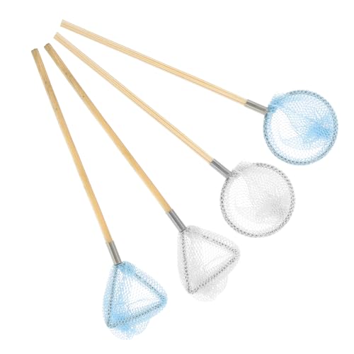 Vaguelly 4 Stück Modellschmuck Fisch Mini Puppe Netze Kleines Für Fangnetz Kleine Hausrequisiten Betäuben von Vaguelly