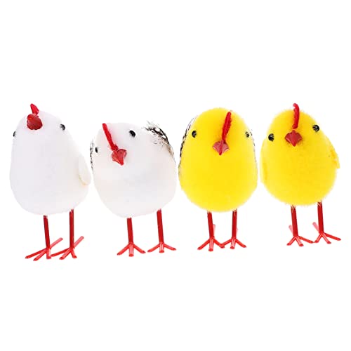 Vaguelly 4 Stück Osterküken -Huhn-stofftier Hühnerfigur Küken Plüsch Fuzzy Küken Ostern Kleine Küken Für Ostern Plüsch-hühnerspielzeug Plüsch Huhn -Huhn- Osterhuhn Schaum Vaguelly 4 Stück Osterküken -Huhn-stofftier Hühnerfigur Küken Plüsch Fuzzy Küken Ostern Kleine Küken Für Ostern Plüsch-hühnerspielzeug Plüsch Huhn -Huhn- Osterhuhn Schaum von Vaguelly