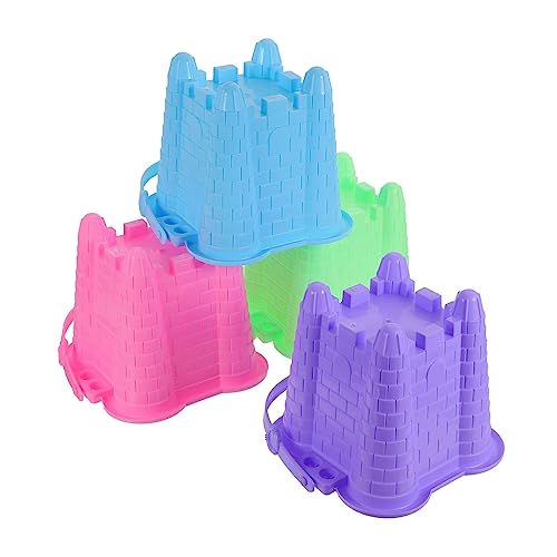 Vaguelly 4 Stück Sandburg-Eimer Sandeimer Für Bunter Sandeimer Sandburgform Aus Kunststoff Sandburg-Strand-Eimer Kreativer Strandsandeimer Eimer Zum Bauen Von Sandburgen Plastik Vaguelly 4 Stück Sandburg-Eimer Sandeimer Für Bunter Sandeimer Sandburgform Aus Kunststoff Sandburg-Strand-Eimer Kreativer Strandsandeimer Eimer Zum Bauen Von Sandburgen Plastik von Vaguelly