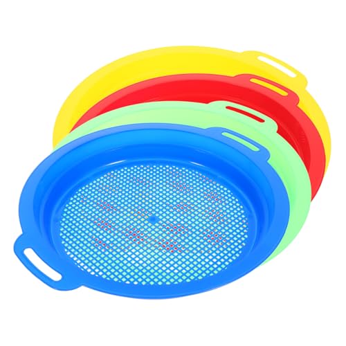 Vaguelly 4 Stück Sandspielgerät Strandwerkzeuge für Sandsieb für Plastik Zufällige Farbe Vaguelly 4 Stück Sandspielgerät Strandwerkzeuge für Sandsieb für Plastik Zufällige Farbe von Vaguelly