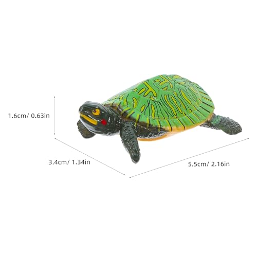 Vaguelly 4 Stück Schildkrötenfiguren-Spielzeug: Kleine Schildkrötenfiguren, Tierfiguren, Partygeschenke, Cupcake-Topper, Klassenzimmer, pädagogisches Lernen Vaguelly 4 Stück Schildkrötenfiguren-Spielzeug: Kleine Schildkrötenfiguren, Tierfiguren, Partygeschenke, Cupcake-Topper, Klassenzimmer, pädagogisches Lernen von Vaguelly