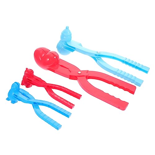 Vaguelly 4 Stück Schneeball-Clip Schneemaschine Schneespielzeug Schneebälle Schlitten Für Winterspielzeug Künstlicher Schnee Schneeballhersteller Schneeballschaufel Schneeballform Plastik Vaguelly 4 Stück Schneeball-Clip Schneemaschine Schneespielzeug Schneebälle Schlitten Für Winterspielzeug Künstlicher Schnee Schneeballhersteller Schneeballschaufel Schneeballform Plastik von Vaguelly