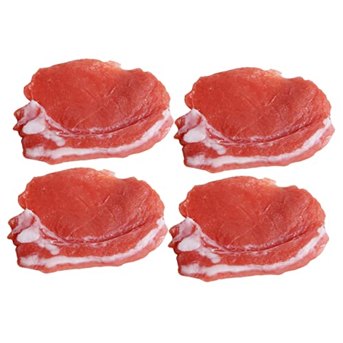 Vaguelly 4 Stück Schweineohren Imitat Für Hunde Schweineschwarten Rindertalg Zum Kochen Lebensmitteldekoration Fleischwurst Künstliche Lebensmittel Requisiten Metzger Vaguelly 4 Stück Schweineohren Imitat Für Hunde Schweineschwarten Rindertalg Zum Kochen Lebensmitteldekoration Fleischwurst Künstliche Lebensmittel Requisiten Metzger von Vaguelly