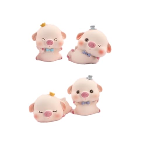 Vaguelly 4 Stück Schweineschmuck für kinderspielzeug tortenzubehör Schweinefiguren für Kuchen Tiere auto dekoration wieder Harz- -Kuchen- Rosa Vaguelly 4 Stück Schweineschmuck für kinderspielzeug tortenzubehör Schweinefiguren für Kuchen Tiere auto dekoration wieder Harz- -Kuchen- Rosa von Vaguelly