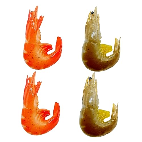 Vaguelly 4 Stück Simulationsgarnelenmodell Kinderspielzeug Simulierte Gekochte Garnelen Lebensechte Rote Garnelenfigur Dekorative Garnele Garnelen Garnelen Kognitives Modell PVC Vaguelly 4 Stück Simulationsgarnelenmodell Kinderspielzeug Simulierte Gekochte Garnelen Lebensechte Rote Garnelenfigur Dekorative Garnele Garnelen Garnelen Kognitives Modell PVC von Vaguelly
