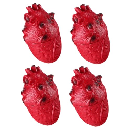 Vaguelly 4 Stück Simuliertes Herz gruselig menschliches Organmodell beängstigend Herz Dekorationen Halloween- Halloween deko Halloween-Herz Halloween simulierte Herzen Stütze Vinyl rot Vaguelly 4 Stück Simuliertes Herz gruselig menschliches Organmodell beängstigend Herz Dekorationen Halloween- Halloween deko Halloween-Herz Halloween simulierte Herzen Stütze Vinyl rot von Vaguelly