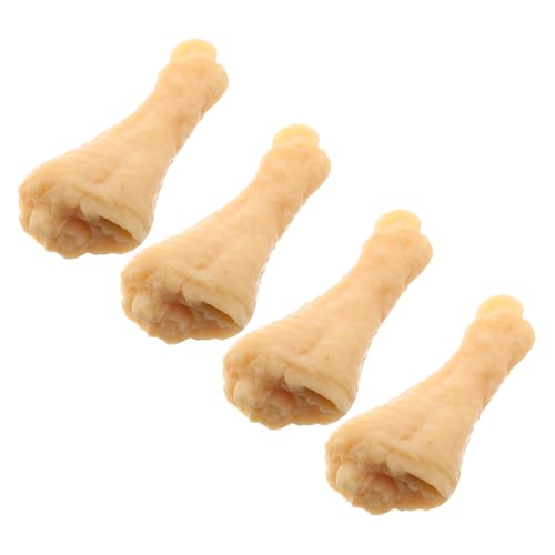 Vaguelly 4 Stück Simuliertes Hühnerbeinmodell Simulation Gebratene Hähnchenkeulen Für Tierklauen Prop Essen Simulierte Tiermodelle Brathähnchen-Modell Künstliches Brathähnchen PVC Vaguelly 4 Stück Simuliertes Hühnerbeinmodell Simulation Gebratene Hähnchenkeulen Für Tierklauen Prop Essen Simulierte Tiermodelle Brathähnchen-Modell Künstliches Brathähnchen PVC von Vaguelly