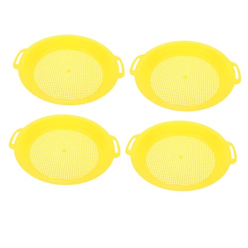 Vaguelly 4 Stück Strand- -Bildschirm Outdoor draußen Toys for Children Toys Sandsiebspielzeug aus Kunststoff interaktives Sandspielzeug pp Vaguelly 4 Stück Strand- -Bildschirm Outdoor draußen Toys for Children Toys Sandsiebspielzeug aus Kunststoff interaktives Sandspielzeug pp von Vaguelly