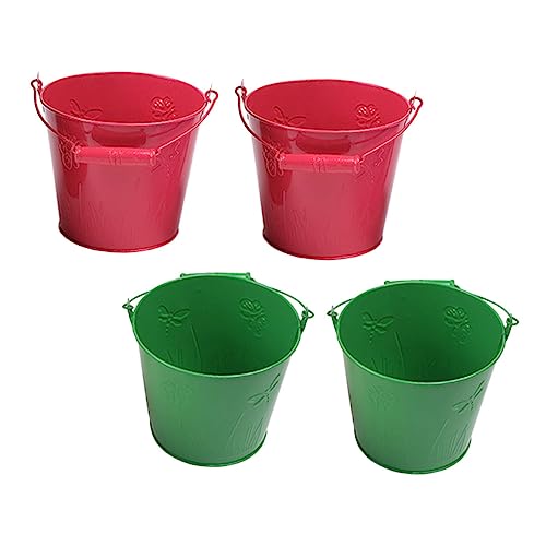 Vaguelly 4 Stück Strandeimer Sandeimer Kinderspielzeug Sandeimer Wassereimer Lehrmittel Sandeimer Lustiger Eimer Für Eisen Vaguelly 4 Stück Strandeimer Sandeimer Kinderspielzeug Sandeimer Wassereimer Lehrmittel Sandeimer Lustiger Eimer Für Eisen von Vaguelly