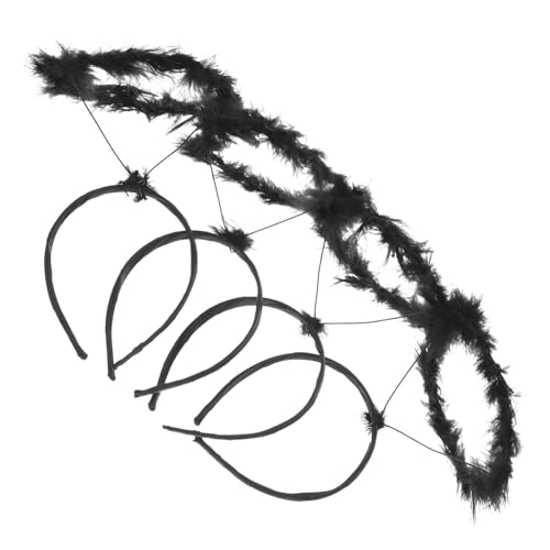 Vaguelly 4 Stück Teiliges Engels Headdress aus Hochwertigem Kunststoff Leichtes Langlebiges Kopfschmuck Accessoire für Geburtstag Halloween Cosplay und Fasching Vaguelly 4 Stück Teiliges Engels Headdress aus Hochwertigem Kunststoff Leichtes Langlebiges Kopfschmuck Accessoire für Geburtstag Halloween Cosplay und Fasching von Vaguelly