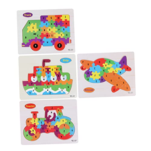 Vaguelly 4 Stück Teiliges Holz Alphabet Puzzle Bunte Mechanische Muster Buchstaben Steckpuzzle Lernspielzeug für Kleinkinder Mädchen Jungen zur Frühkindlichen Vaguelly 4 Stück Teiliges Holz Alphabet Puzzle Bunte Mechanische Muster Buchstaben Steckpuzzle Lernspielzeug für Kleinkinder Mädchen Jungen zur Frühkindlichen von Vaguelly