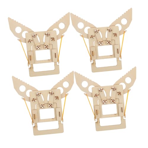 Vaguelly 4 Stück Teiliges Holzbaukasten Mechanische Greifer DIY Bausatz Stem Lernspielzeug für Mädchen Jungen Handwerkliches Modell Kreativität und Technischem Verständnis Vaguelly 4 Stück Teiliges Holzbaukasten Mechanische Greifer DIY Bausatz Stem Lernspielzeug für Mädchen Jungen Handwerkliches Modell Kreativität und Technischem Verständnis von Vaguelly