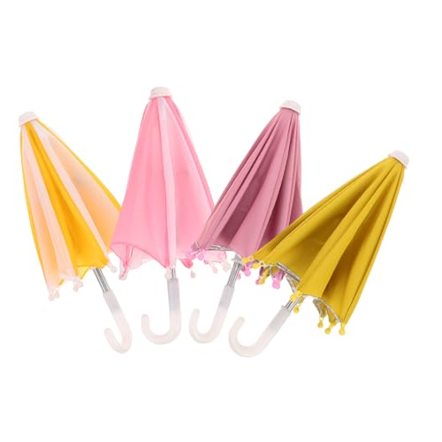 Vaguelly 4 Stück Teiliges Kleine Puppenregenschirme für Puppen Realistisches Miniatur Sonnenschirm Zubehör in Pastellfarben Wetterfeste Puppenschirme für Regen und Strandszenen Vielseitige Vaguelly 4 Stück Teiliges Kleine Puppenregenschirme für Puppen Realistisches Miniatur Sonnenschirm Zubehör in Pastellfarben Wetterfeste Puppenschirme für Regen und Strandszenen Vielseitige von Vaguelly