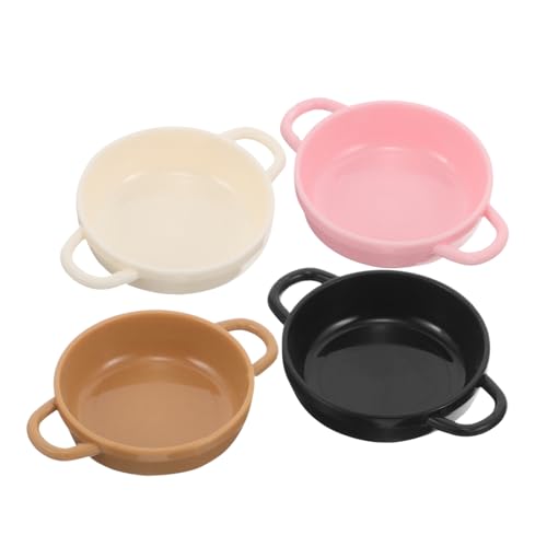 Vaguelly 4 Stück Teiliges Mini Schalen für Puppenhaus Dekorative Tischwaren für Miniaturküchen für Figuren Vaguelly 4 Stück Teiliges Mini Schalen für Puppenhaus Dekorative Tischwaren für Miniaturküchen für Figuren von Vaguelly