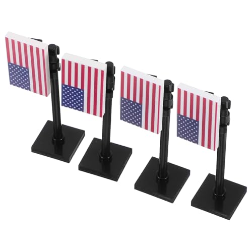 Vaguelly 4 Stück Teiliges Miniatur Set mit Amerikanischer Flagge und Militärfiguren Bausteine für Kreative Rollenspiele Pädagogisches Zubehör für Unabhängigkeitstag Dekoration und Szenenbau Vaguelly 4 Stück Teiliges Miniatur Set mit Amerikanischer Flagge und Militärfiguren Bausteine für Kreative Rollenspiele Pädagogisches Zubehör für Unabhängigkeitstag Dekoration und Szenenbau von Vaguelly