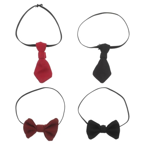 Vaguelly 4 Stück Teiliges Puppen Krawatten Einstellbare Fliegen und Krawatten für Kleine Hunde und Puppen Stilvolle Accessoires für Hochzeiten und Formelle Anlässe für DIY Projekte und Vaguelly 4 Stück Teiliges Puppen Krawatten Einstellbare Fliegen und Krawatten für Kleine Hunde und Puppen Stilvolle Accessoires für Hochzeiten und Formelle Anlässe für DIY Projekte und von Vaguelly