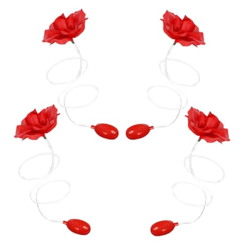 Vaguelly 4 Stück Teiliges Realistische Rote Rosen Wasser-spritzblumen Lustiges Spritzspielzeug für April Fools Party Prank Blume mit Nachfüllfunktion Geeignet für Erwachsene Vaguelly 4 Stück Teiliges Realistische Rote Rosen Wasser-spritzblumen Lustiges Spritzspielzeug für April Fools Party Prank Blume mit Nachfüllfunktion Geeignet für Erwachsene von Vaguelly